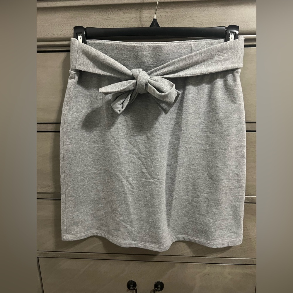 Ann Taylor Loft Gray Skirt